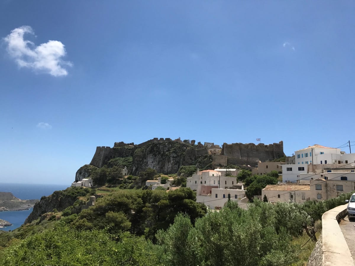 castle, kythera,venetian fortress, Greece